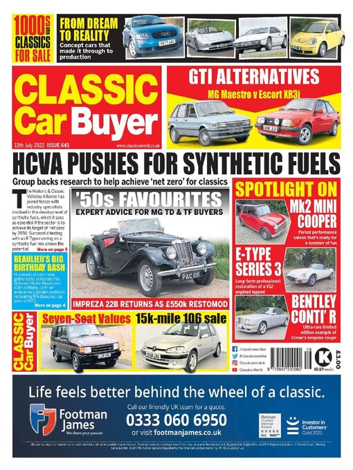 Classic Car Buyerの表紙